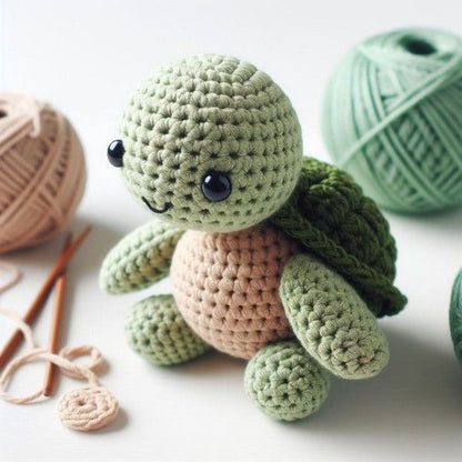 Relaxing Crochet Pattern: Giftable Turtle Design