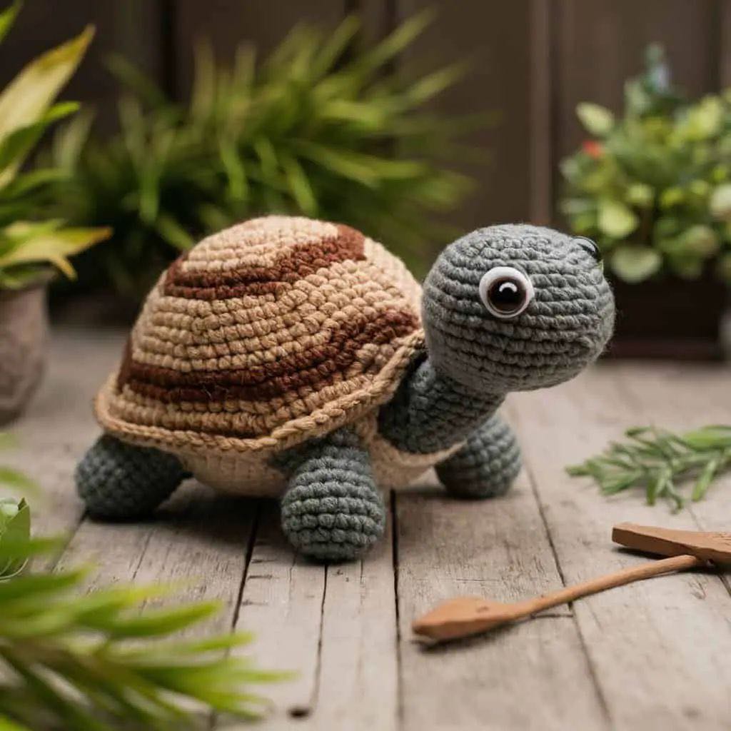 Relaxing Crochet Pattern: Giftable Turtle Design