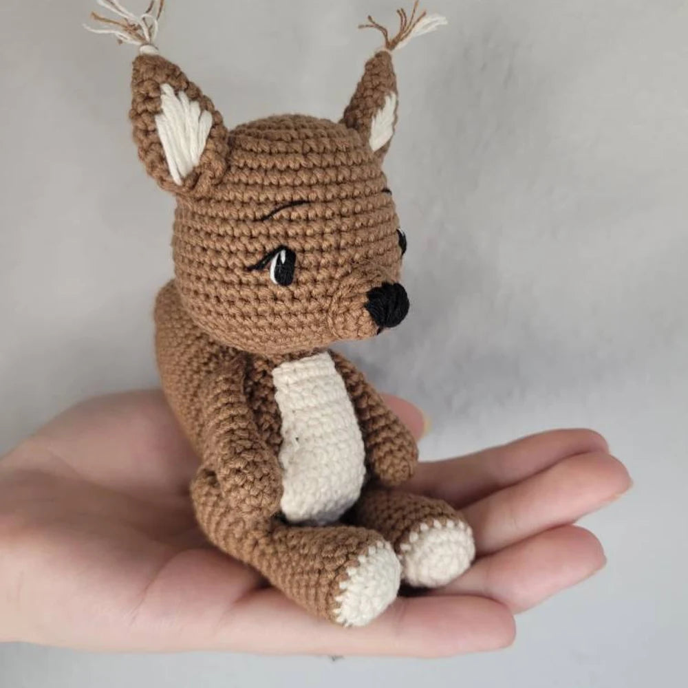 Fun Crochet Pattern: Adorable Woodland Squirrel