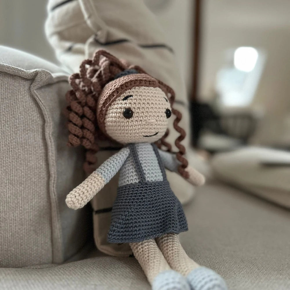 Customizable Crochet Doll Pattern for all levels