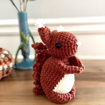 Fun Crochet Pattern: Adorable Woodland Squirrel