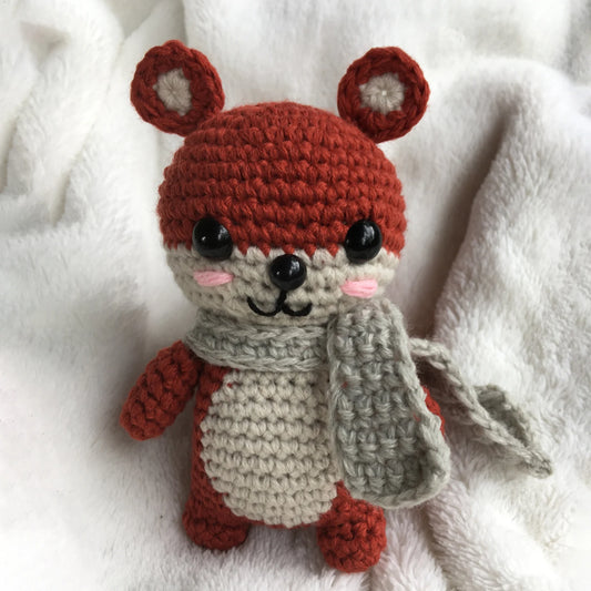 Fun Crochet Pattern: Adorable Woodland Squirrel